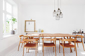 Scandinavian Design Dining Room Interior