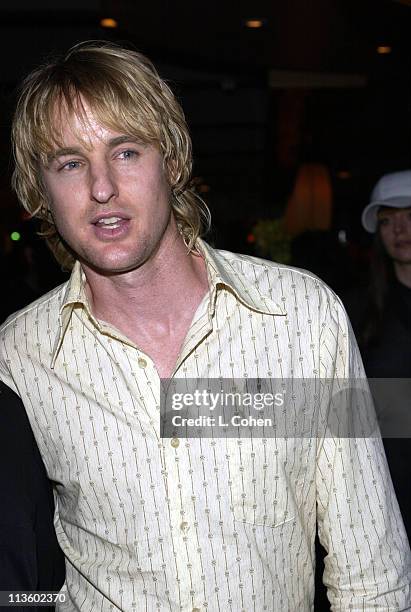 Owen Wilson during Premiere of Lucky Strike Lanes "Bowling Lounge" at Lucky Strike Lanes in Hollywood, California, United States.