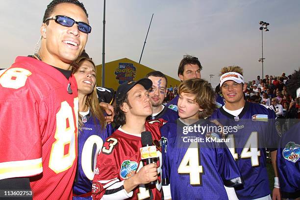 Tony Gonzalez, Molly Sims, Rob Schneider, Collen Haskell, & 98 Degrees