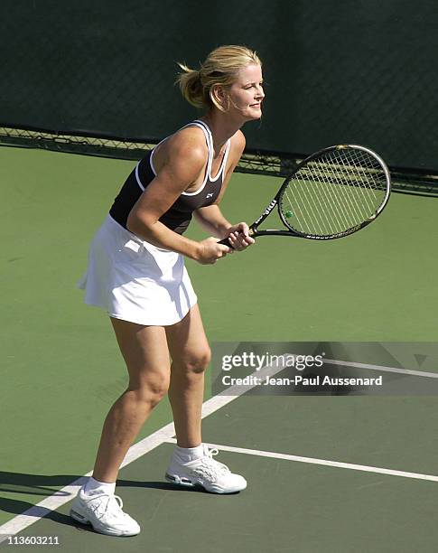 Maeve Quinlan during 2nd Annual Merv Griffin Beverly Hills Country Club Celebrity Tennis Classic at Beverly Hills Country Club in Culver City,...