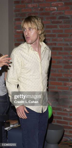 Owen Wilson during Premiere of Lucky Strike Lanes "Bowling Lounge" at Lucky Strike Lanes in Hollywood, California, United States.