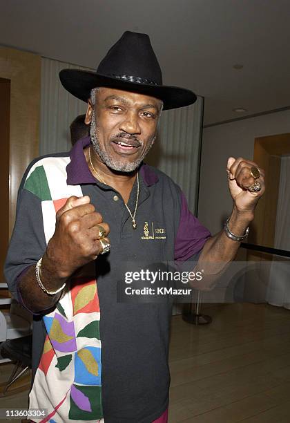 Joe Frazier during 2002 ESPY Awards - Kick-Off Party Featuring The ESPY Collection at Sky Bar At The Mondrian Hotel in West Hollywood, California,...