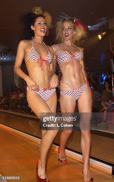 Agent Provocateur Model Summer Altice during Premiere of Lucky Strike Lanes "Bowling Lounge" at Lucky Strike Lanes in Hollywood, California, United...