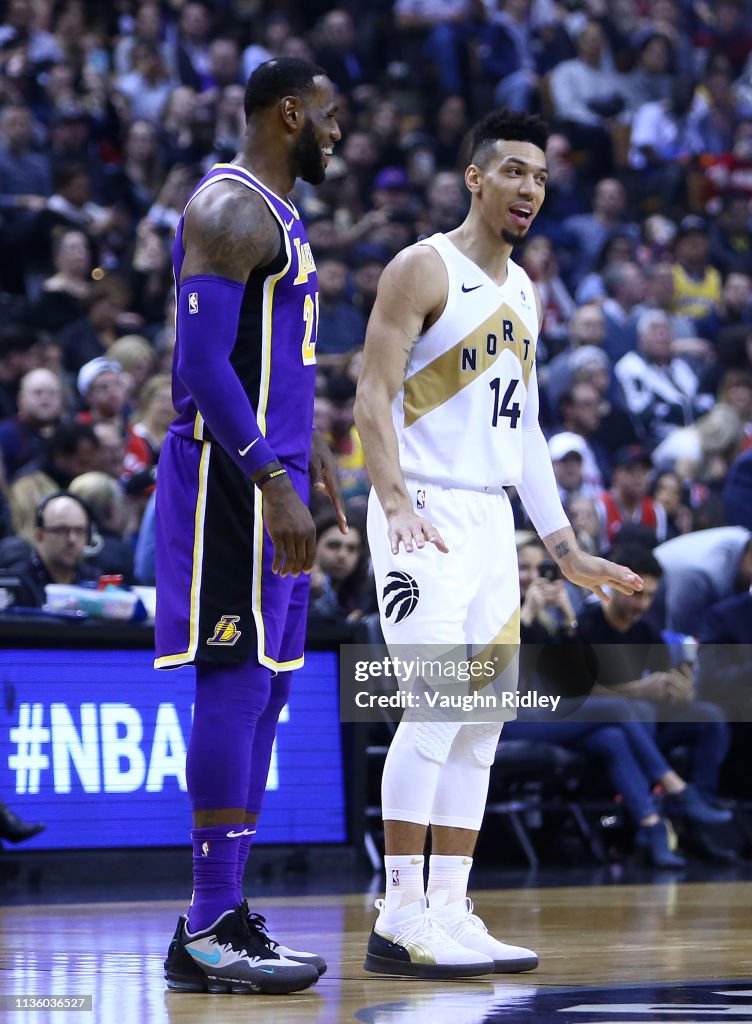 Los Angeles Lakers v Toronto Raptors