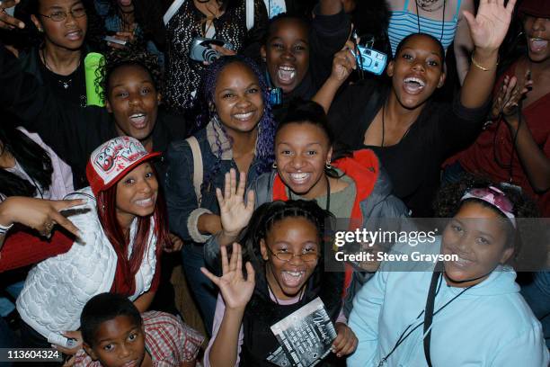 Bow Wow's Fans, VIP's and National Contest Winners at the House of Blues Las Vegas.