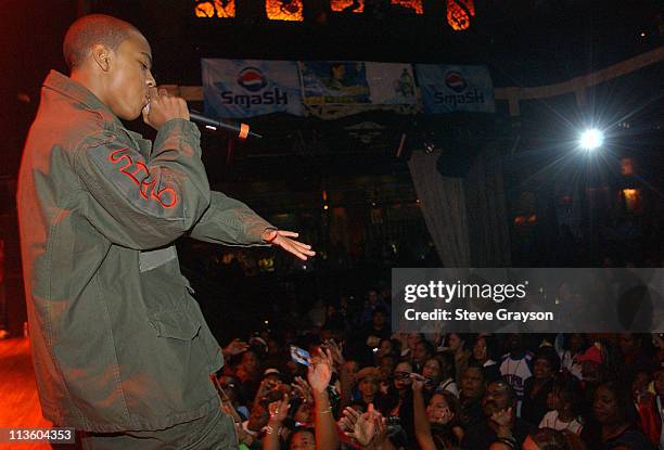 Bow Wow performs for VIP's and National Contest Winners at the House of Blues Las Vegas.