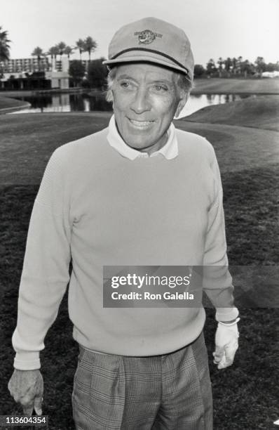 Andy Williams during 6th Annual Frank Sinatra Celebrity Golf Tournament at Marriott's Desert Springs Resort in Palm Springs, California, United...