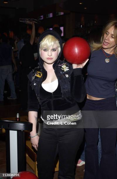 Kelly Osbourne and Rosanna Arquette during Premiere of Lucky Strike Lanes "Bowling Lounge" at Lucky Strike Lanes in Hollywood, California, United...