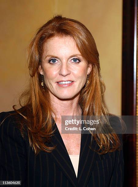 Sarah Ferguson, the Duchess of York during Ladies' Home Journal Hosts Sarah Ferguson, the Duchess of York at Spago in Beverly Hills, California,...