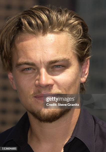 Leonardo DiCaprio during Global Green USA Releases Climate Change Report, Calls on President Bush to Attend Upcoming Earth Summit In South Africa at...