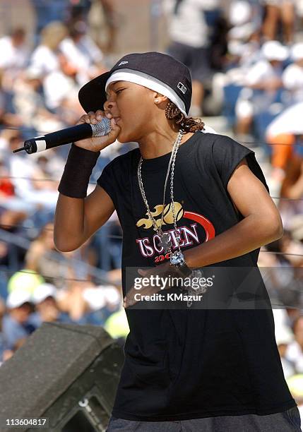 Lil' Bow Wow during 2001 Arthur Ashe Kids' Day at USTA National Tennis Center in Flushing Meadows, New York, United States.