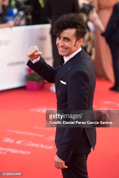 Actor Canco Rodriguez attends opening day of the Malaga Film Festival 2019 on March 15, 2019 in Malaga, Spain.