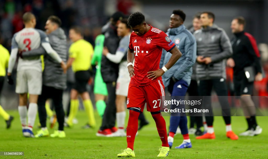 FC Bayern Muenchen v Liverpool - UEFA Champions League Round of 16: Second Leg