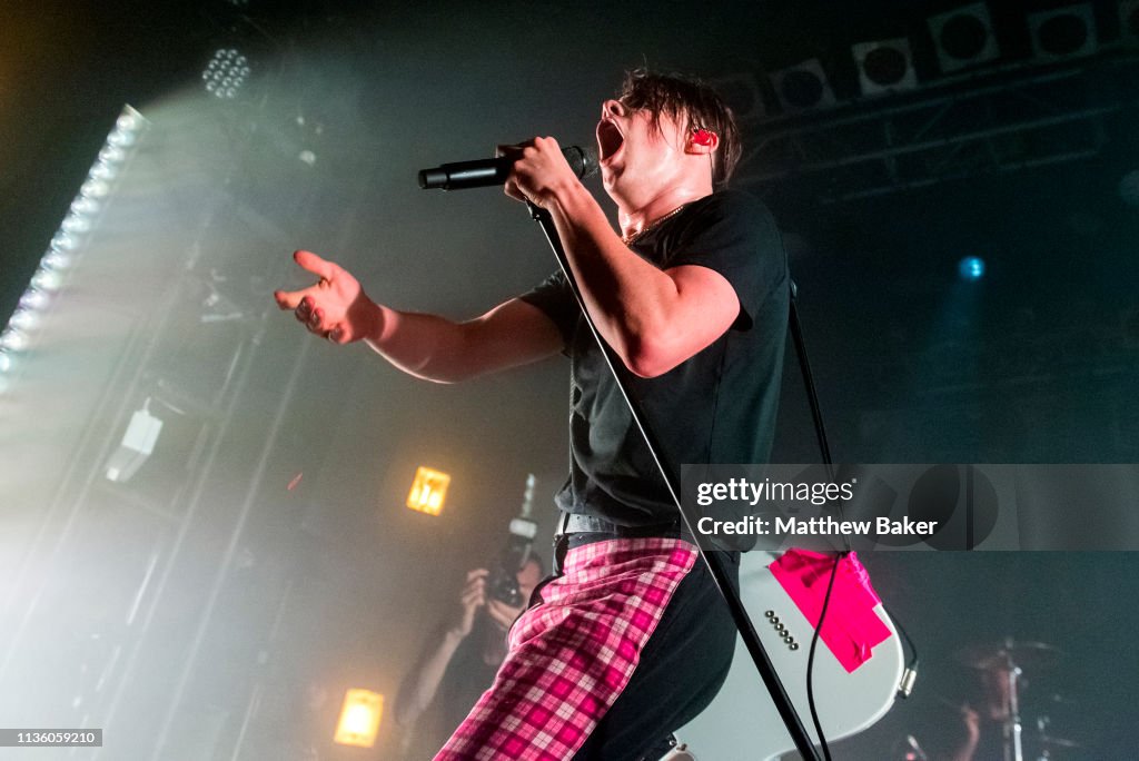 Yungblud Performs At The Electric Ballroom