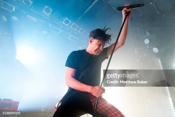 Yungblud performs at the Electric Ballroom on March 15, 2019 in London, England.