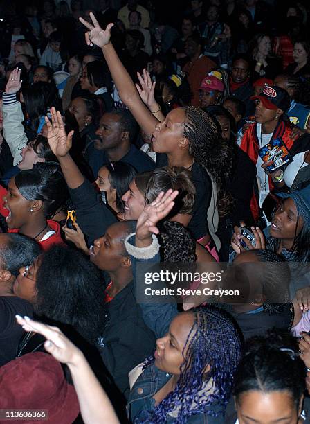 Bow Wow's Fans, VIP's and National Contest Winners at the House of Blues Las Vegas.