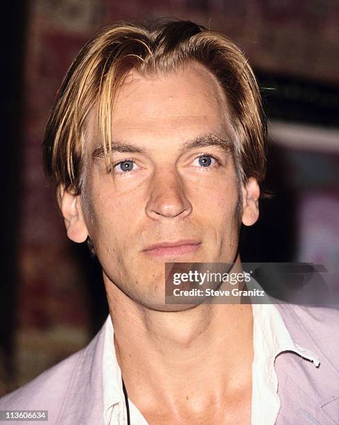 Julian Sands during Press Conference for Pro-Celebrity Cricket Match at House Of Blues in West Hollywood, California, United States.