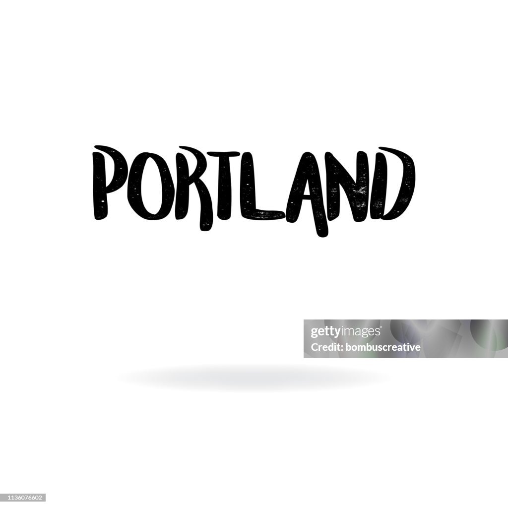 Portland Lettering Design