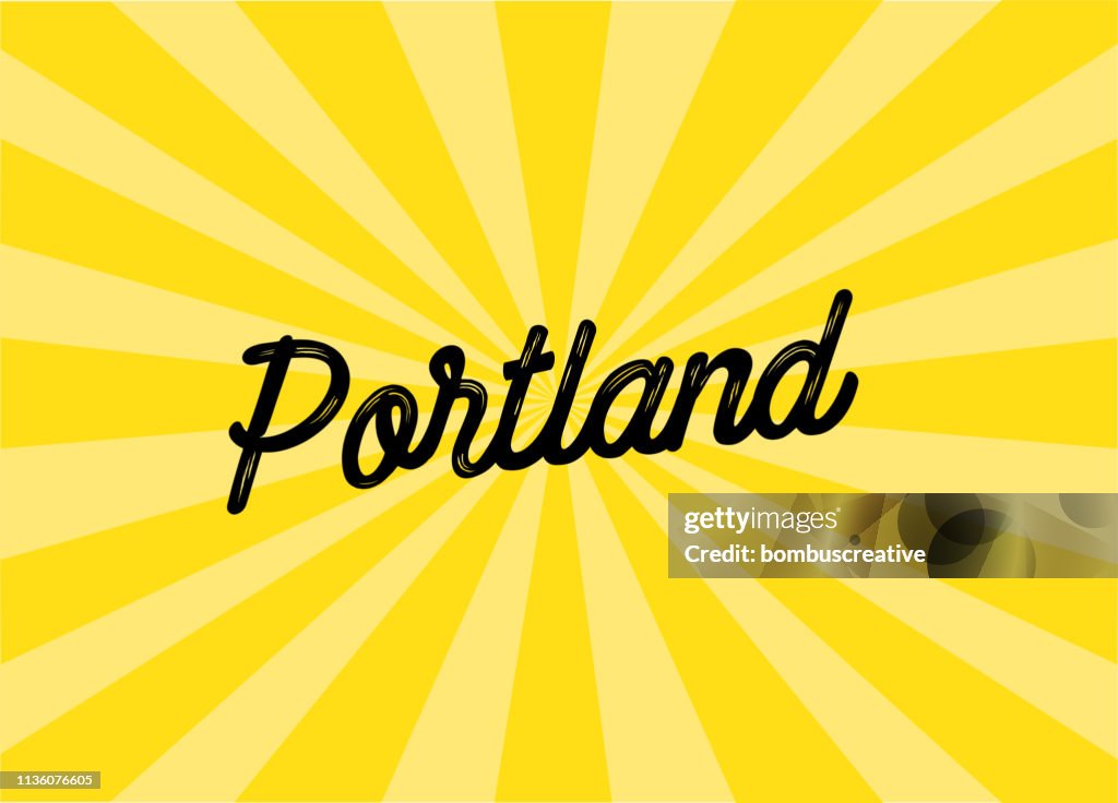 Portland Lettering Design