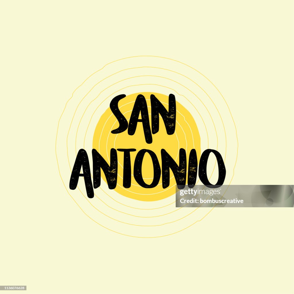 San Antonio Lettering Design