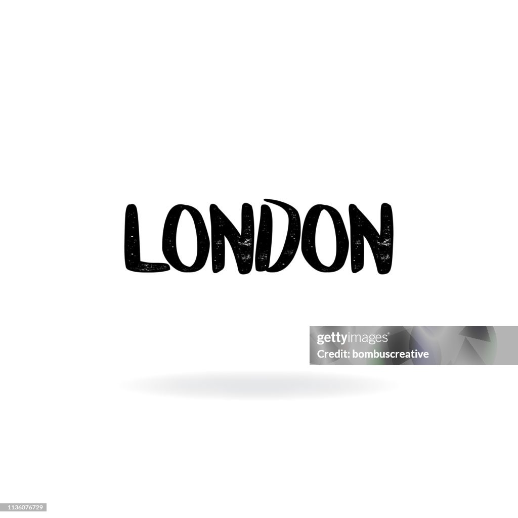 Type London Lettering London Lettering Design High-Res Vector Graphic - Getty Images