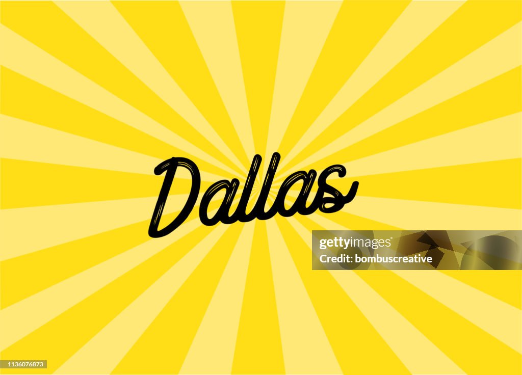 Dallas Lettering Design