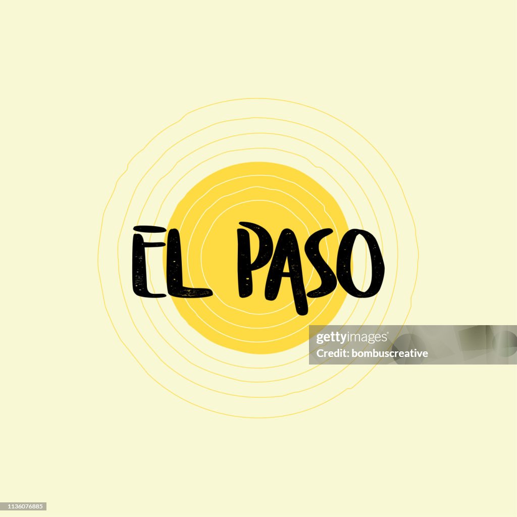 El Paso Lettering Design