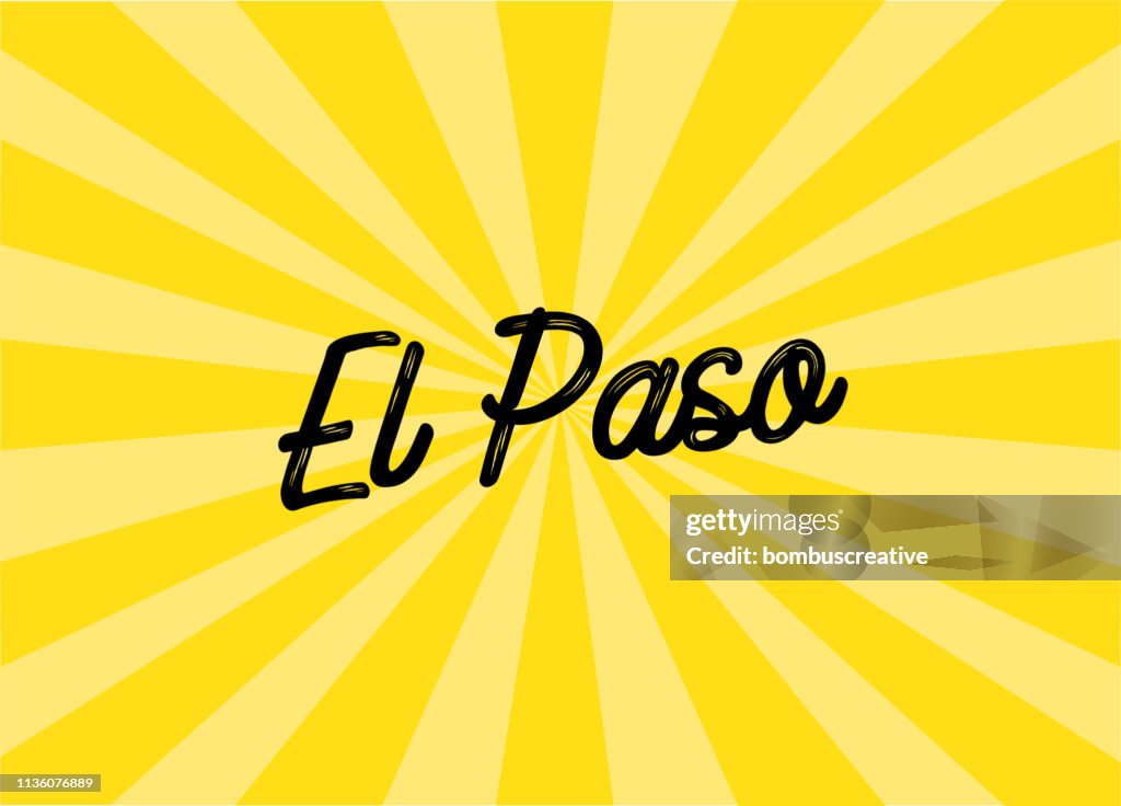 El Paso Lettering Design
