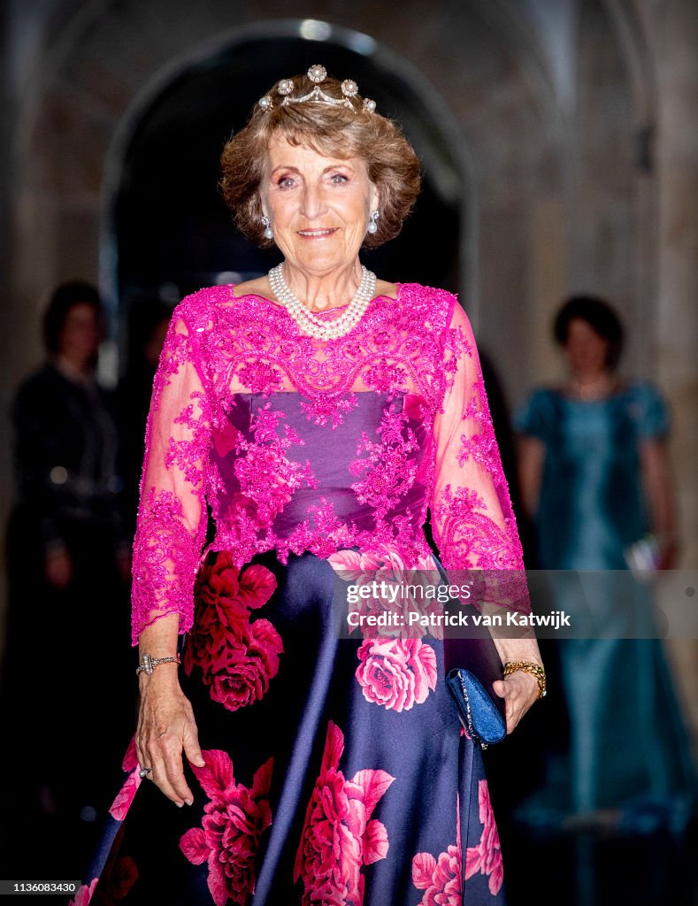 Dutch Royal Family Attends A Gala Diner For Corps Diplomatique At Royal Palace In Amsterdam