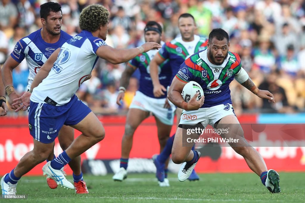 NRL Rd 1 - Warriors v Bulldogs