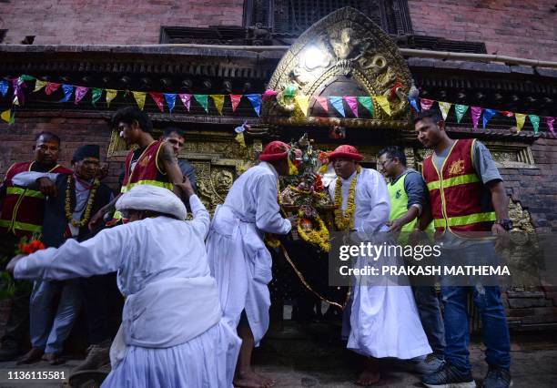 Bisket Bisket Jatra Festival Celebrated In Nepal Photos and Premium High Res ...