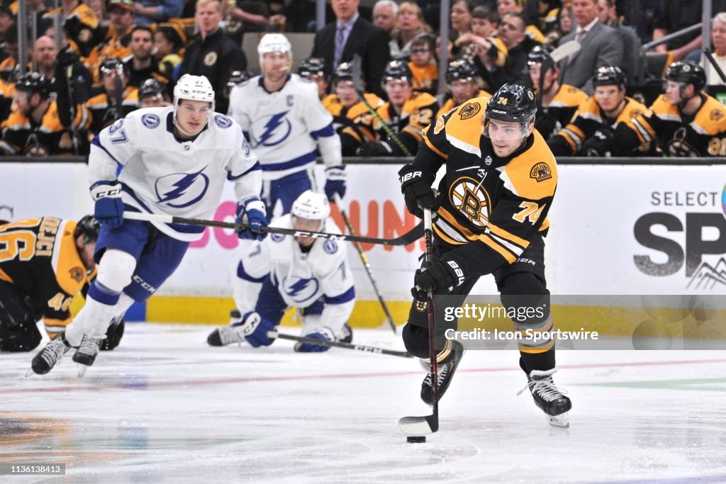 NHL: APR 06 Lightning at Bruins