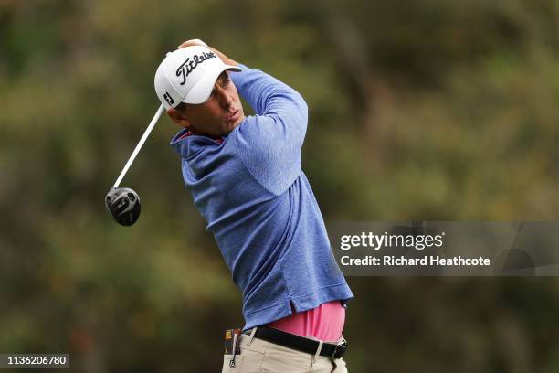 Charles Howell III of the United States plays his shot from the second tee during the third round of The PLAYERS Championship on The Stadium Course...