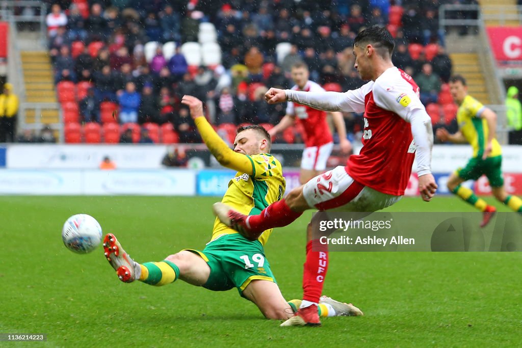 Rotherham United v Norwich City - Sky Bet Championship