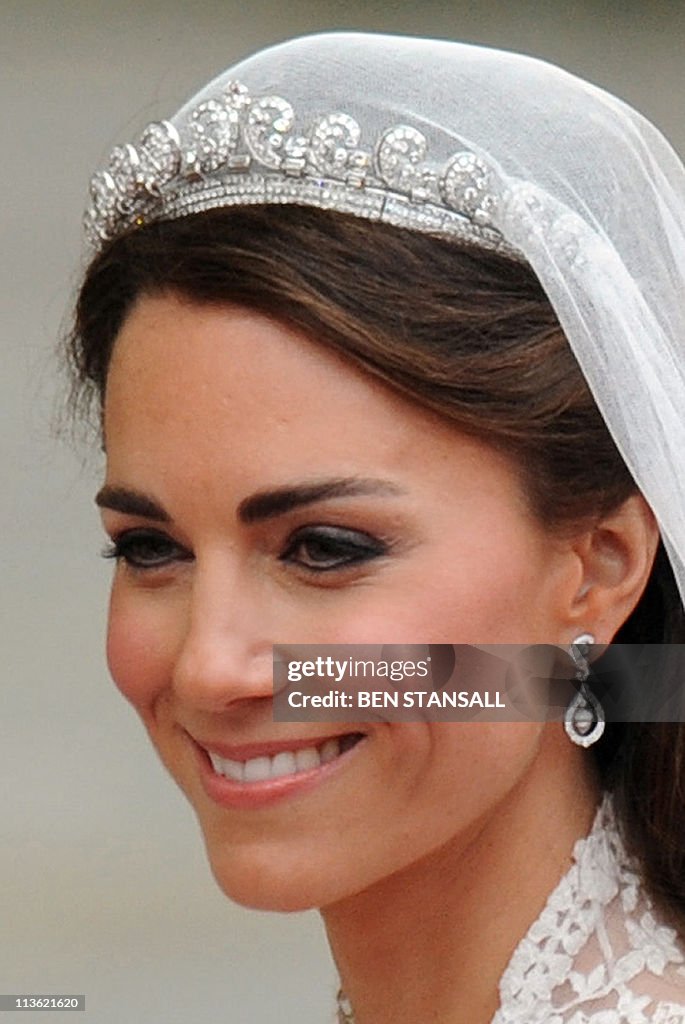 Britain's Prince William's wife Kate, D