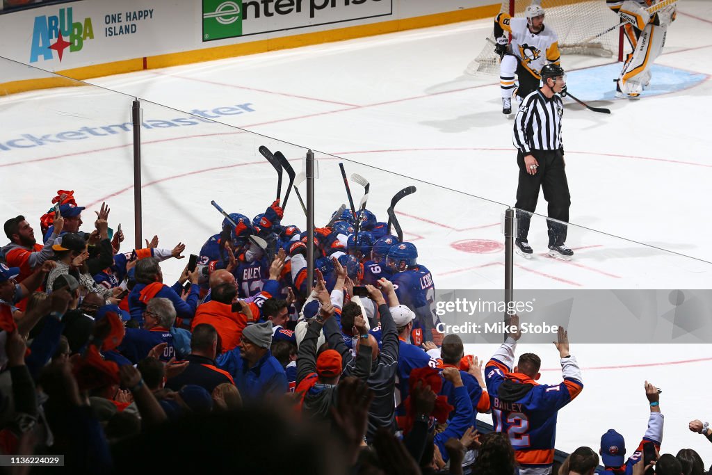 Pittsburgh Penguins v New York Islanders - Game One