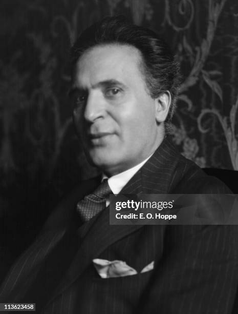 Bruno Walter , German composer and conductor, 1927.