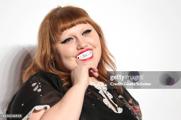 Singer Beth Ditto during the Clash de Cartier event at la Conciergerie on April 10, 2019 in Paris, France.