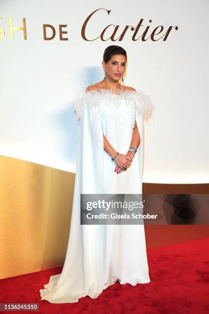 Princess Deena Abdulazi during the Clash de Cartier event at la Conciergerie on April 10, 2019 in Paris, France.