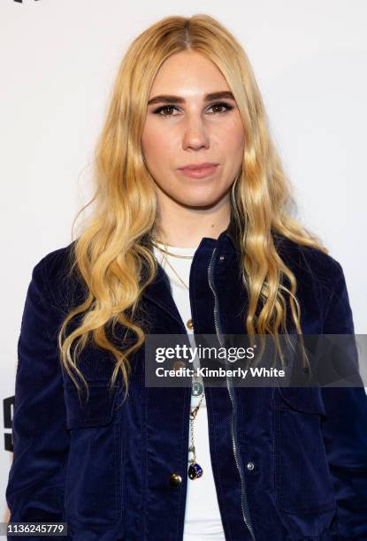 Zosia Mamet attends the premiere of "Armistead Maupin's Tales Of The City" at the Castro Theatre on April 10, 2019 in San Francisco, California.