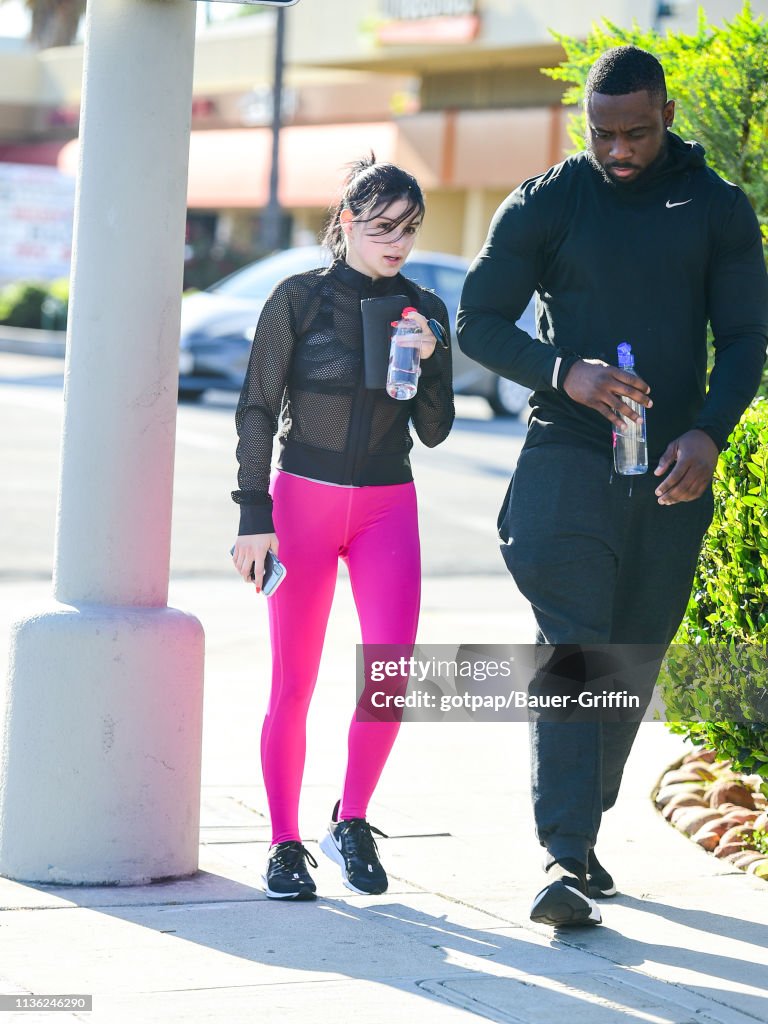 Celebrity Sightings In Los Angeles - April 10, 2019