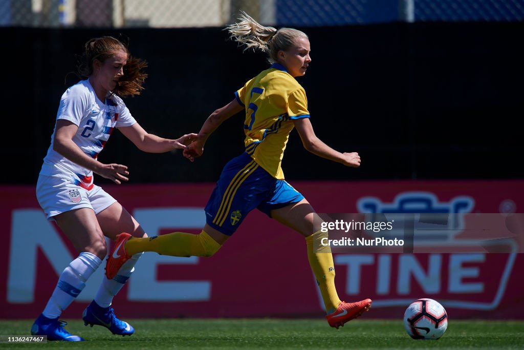 Sweden v USA - Women's U23 International Friendly