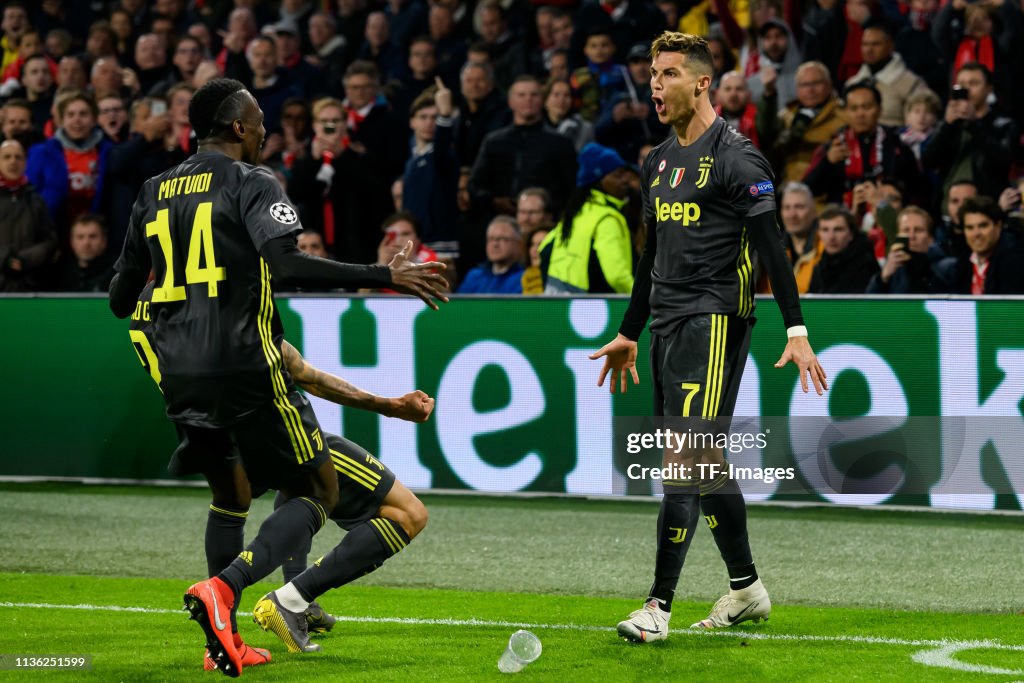 Ajax v Juventus - UEFA Champions League Quarter Final: First Leg