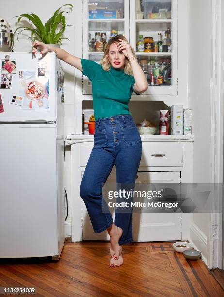 Food writer Alison Roman is photographed for The Observer's Food Monthly on February 14, 2019 in New York City.
