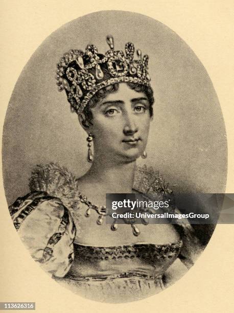 Empress Josephine, 1763-1814,original name Marie-Josephe-Rose-Tascher De La Pagerie, also Josephine Bonaparte. Late Empress Queen of France and Italy