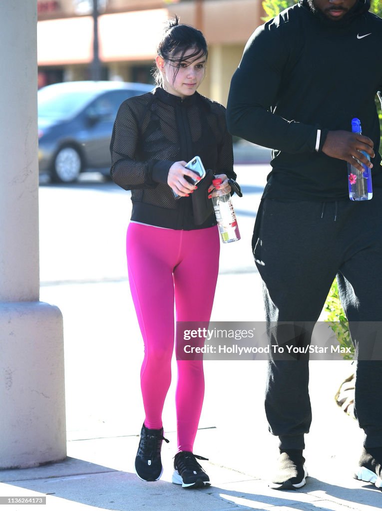 Celebrity Sightings In Los Angeles - April 10, 2019