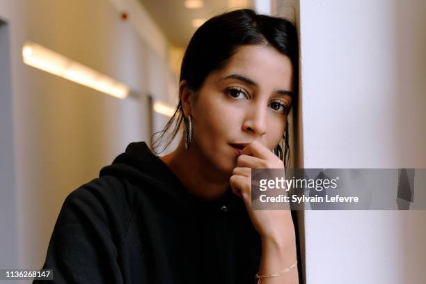 Actress Leila Bekhti poses for a portrait for Self Assignment on March 19, 2019 in Lille, France.