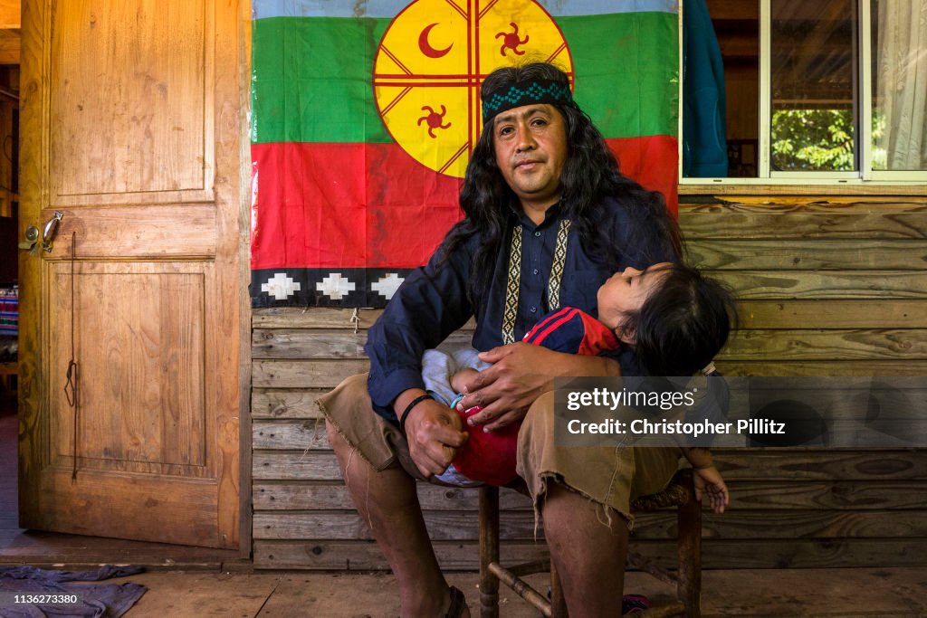 Mapuche Tribal Portrait Chile