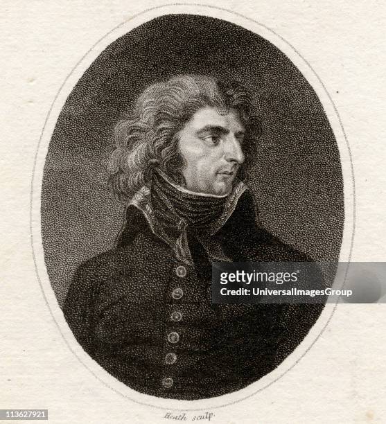Charles XIV , 1763-1844. King of Sweden and Norway , Prince of Ponte Corvo. French Revolutionary general. 19th century print engraved for The Lady´s...