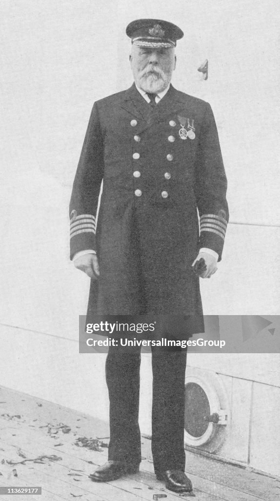 Captain Edward John Smith RD RNR January 27 1850 to April 15 1912 Captain of RMS Titanic who went down with the ship...